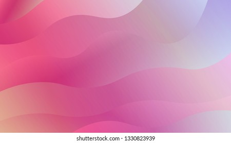 Colorful wave shape. Vector illustration. For landing creative page.
