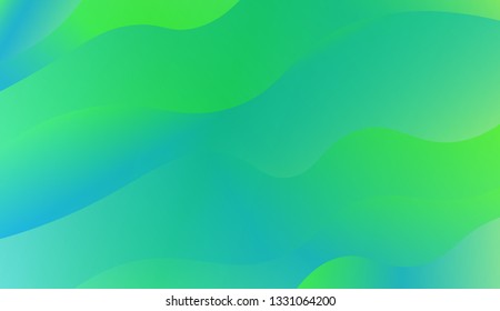Colorful wave shape. Vector illustration. For landing creative page.