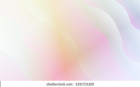 Colorful wave shape. Vector illustration. For landing creative page.