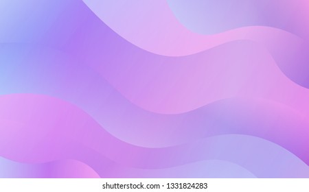 Colorful wave shape. Vector illustration. For landing creative page.