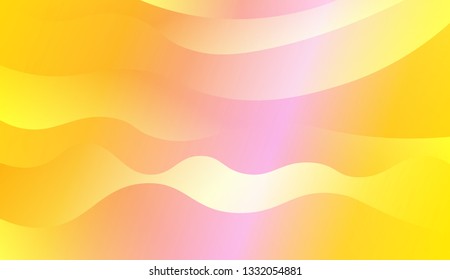 Colorful wave shape. Vector illustration. For landing creative page.