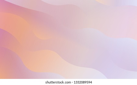 Colorful wave shape. Vector illustration. For landing creative page.