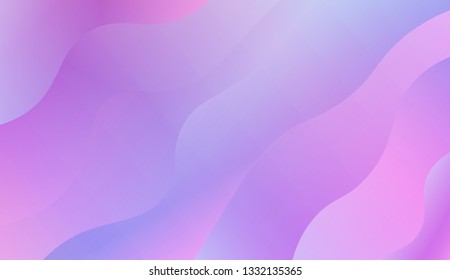 Colorful wave shape. Vector illustration. For landing creative page.