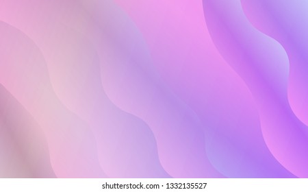 Colorful wave shape. Vector illustration. For landing creative page.