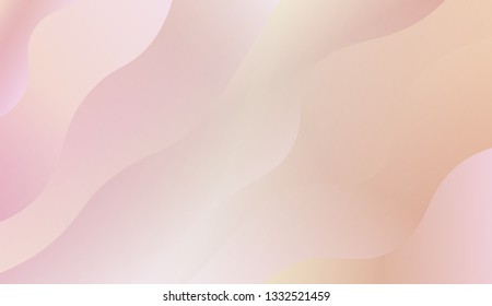 Colorful wave shape. Vector illustration. For landing creative page.