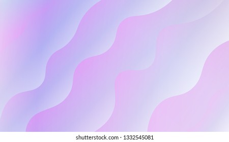 Colorful wave shape. Vector illustration. For landing creative page.