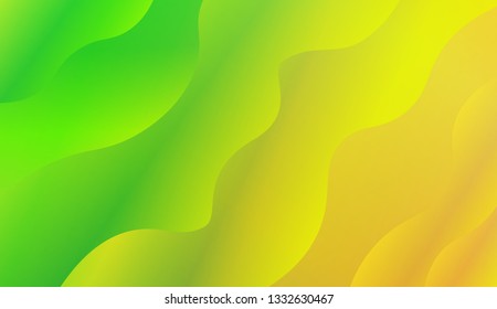Colorful wave shape. Vector illustration. For landing creative page.