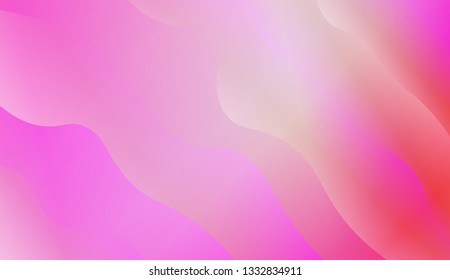 Colorful wave shape. Vector illustration. For landing creative page.