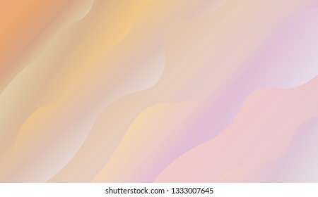 Colorful wave shape. Vector illustration. For landing creative page.