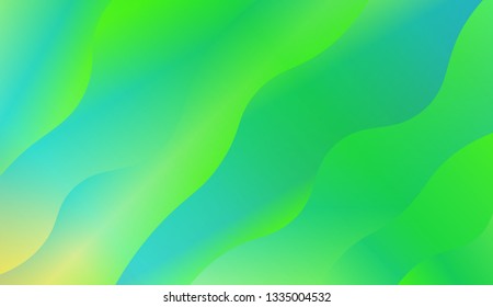 Colorful wave shape. Vector illustration. For landing creative page.