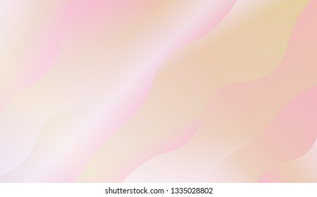Colorful wave shape. Vector illustration. For landing creative page.