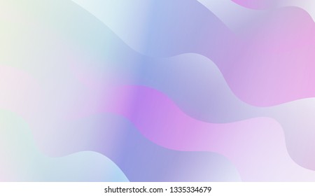 Colorful wave shape. Vector illustration. For landing creative page.