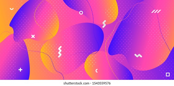 Colorful Wave Shapes. Creative Abstract Texture. Business Futuristic Presentation. Modern Graphic Pattern. Liquid Shapes. Vibrant Geometric Texture. Gradient Contemporary Presentation. Fluid Shapes.
