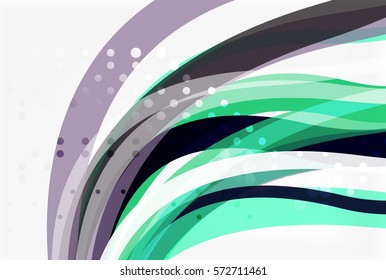 Colorful wave stripes and lines. Vector template background for workflow layout, diagram, number options or web design