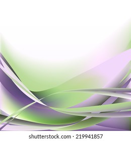 Colorful waves abstract background light isolated 
