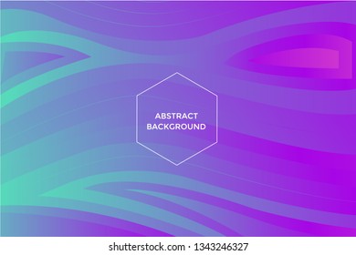 Colorful waves, abstract background. Vector
