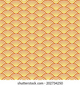 Colorful waves background