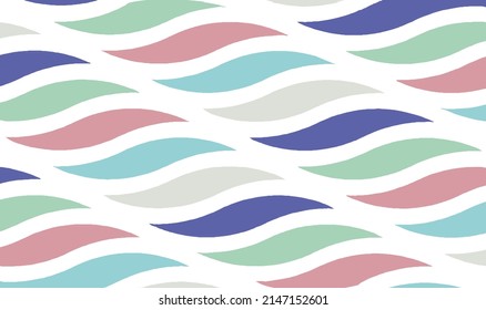 Colorful waves, lines, stripes and vector brush srokes texture. Distressed uneven background made of lines of different colors. Abstract vector illustration. EPS10
