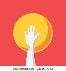 Colorful Waving Hands Vector Collection: Adding Life to Your Designs with Vibrant Gestures
