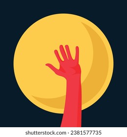 Colorful Waving Hands Vector Collection: Adding Life to Your Designs with Vibrant Gestures