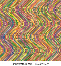Colorful wavy abstract texture vector background