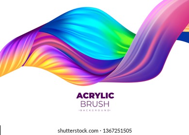 Colorful wavy background
