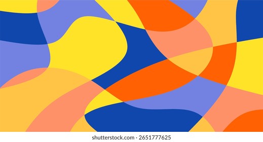 Fundo ondulado colorido, fundo de motivo de mármore minimalista, fundo psicodélico, cores alegres