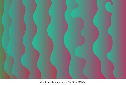 colorful wavy with gradation vector design for background, banner, website and card