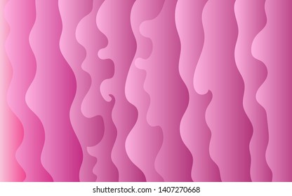 colorful wavy with gradation vector design for background, banner, website and card
