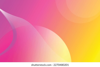 fondo abstracto de línea ondulada colorida, ilustración vectorial