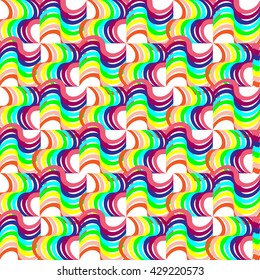 colorful wavy lines background