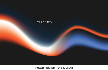 Bunte gewellte Flüssigkeit Gradient Hintergrund. Lebendiger Farbabstufungshintergrund. 