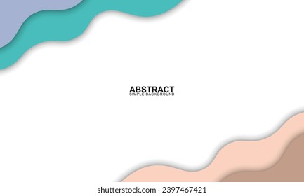 Farbige Wavy mit Schattenhintergrund. Design für Ihre Unternehmenswerbung.