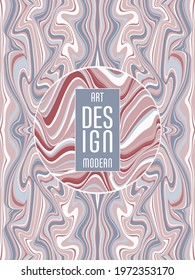 Colorful wavy stripes pattern. Minimalist design. Advertising banner, billboard or card decorative striped background graphic design