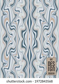 Colorful wavy stripes pattern. Minimalist design. Advertising banner, billboard or card decorative striped background graphic design