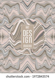 Colorful wavy stripes pattern. Minimalist design. Advertising banner, billboard or card decorative striped background graphic design