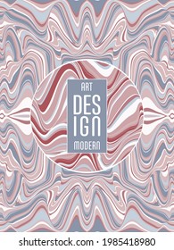 Colorful wavy stripes pattern. Minimalist design. Advertising banner, billboard or card decorative striped background graphic design