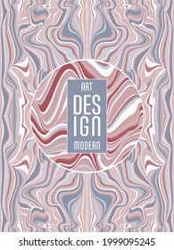 Colorful wavy stripes pattern. Minimalist design. Advertising banner, billboard or card decorative striped background graphic design