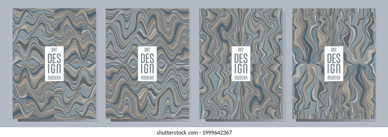 Colorful wavy stripes pattern. Minimalist design. Advertising banner, billboard or card decorative striped background graphic design