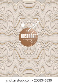 Colorful wavy stripes pattern. Minimalist design. Advertising banner, billboard or card decorative striped background graphic design