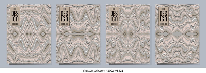 Colorful wavy stripes pattern. Minimalist design. Advertising banner, billboard or card decorative striped background graphic design