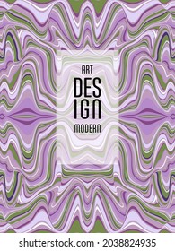 Colorful wavy stripes pattern. Minimalist design. Advertising banner, billboard or card decorative striped background graphic design