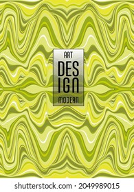 Colorful wavy stripes pattern. Minimalist design. Advertising banner, billboard or card decorative striped background graphic design