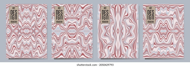 Colorful wavy stripes pattern. Minimalist design. Advertising banner, billboard or card decorative striped background graphic design