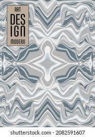 Colorful wavy stripes pattern. Minimalist design. Advertising banner, billboard or card decorative striped background graphic design