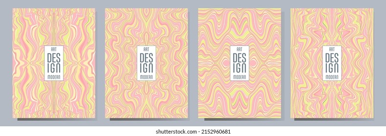 Colorful wavy stripes pattern. Minimalist design. Advertising banner, billboard or card decorative striped background graphic design
