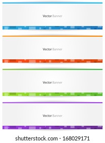 Colorful Web Banner 