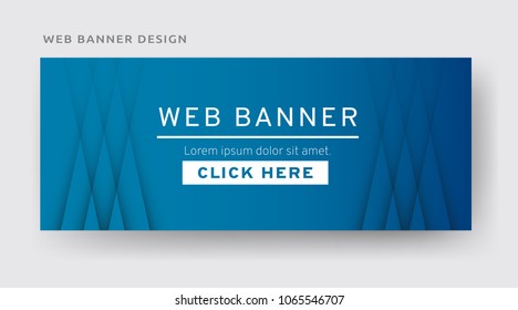 Colorful web banner template. Creative arstract design. Vector EPS10