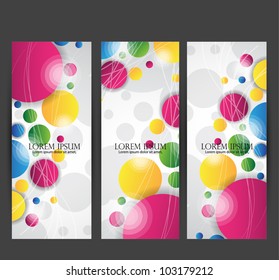 colorful web banners