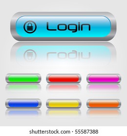 Colorful Web Buttons